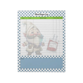 Bloc De Notas Médica Cute Gnome Blogueo de Azúcar
