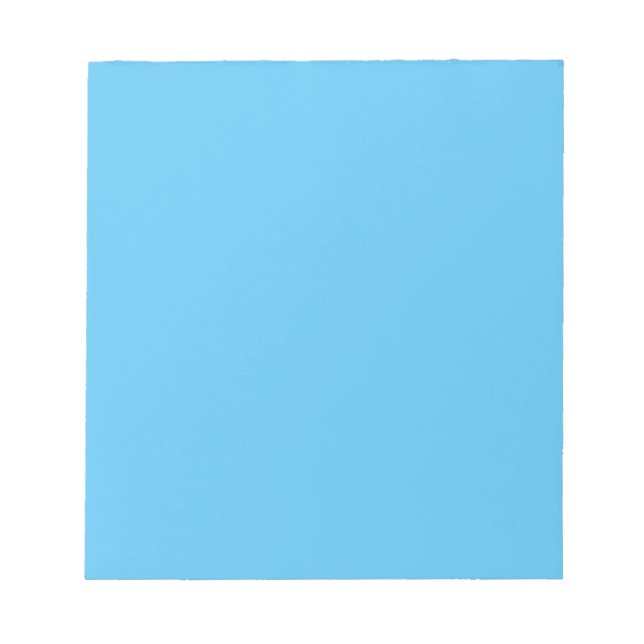 Bloc De Notas Medio horneado, Jeans Blue, Jordy Blue, (Frente)