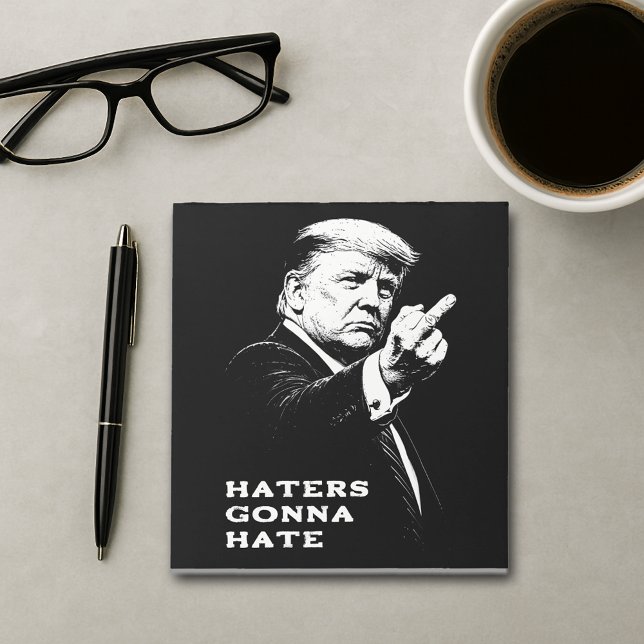 Bloc De Notas Meme Divertido Dedo Medio Trump 2026 (Subido por el creador)