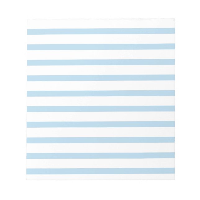 Bloc De Notas Memo Pad con Blue Stripes Business Classic (Frente)
