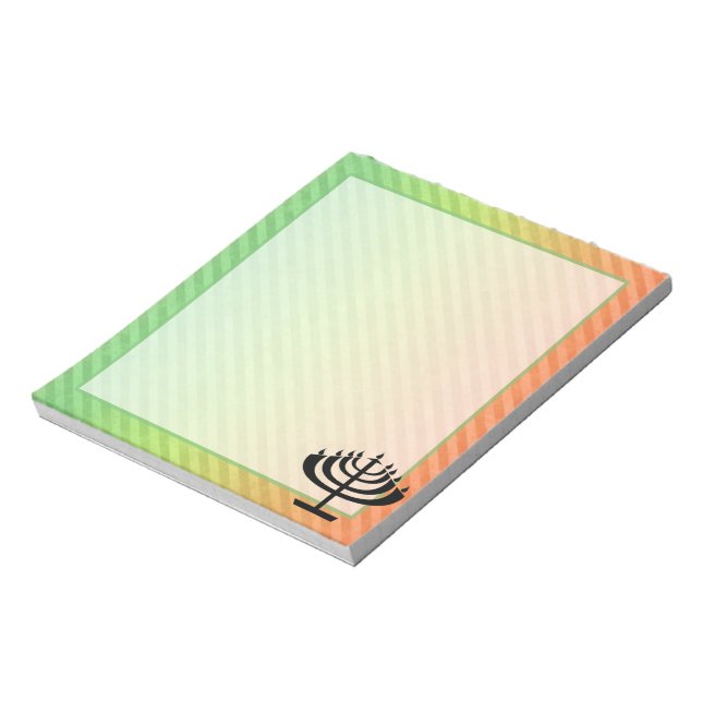 Bloc De Notas Menorah (Lado Izquierdo)