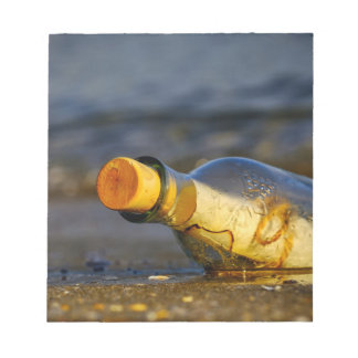 Bloc De Notas Mensaje En Una Botella