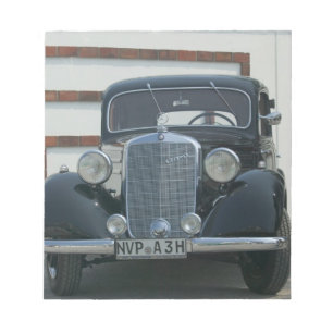 Bloc De Notas mercedes antiguo