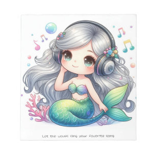 Bloc De Notas Mermaid
