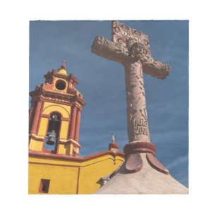 Bloc De Notas México, Bernal. Vista de Iglesia de San Sebastian