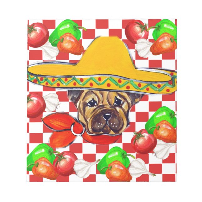Bloc De Notas Mexico Shar Pei (Frente)