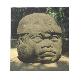 Bloc De Notas México, Villahermosa, cabeza gigante Olmeca, La Ve