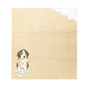 Bloc De Notas Mi beagle comió mi preparación
