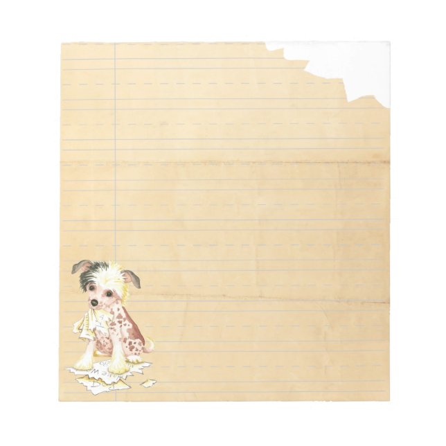 Bloc De Notas Mi chino se quedó callado comiendo mi hogar (Frente)