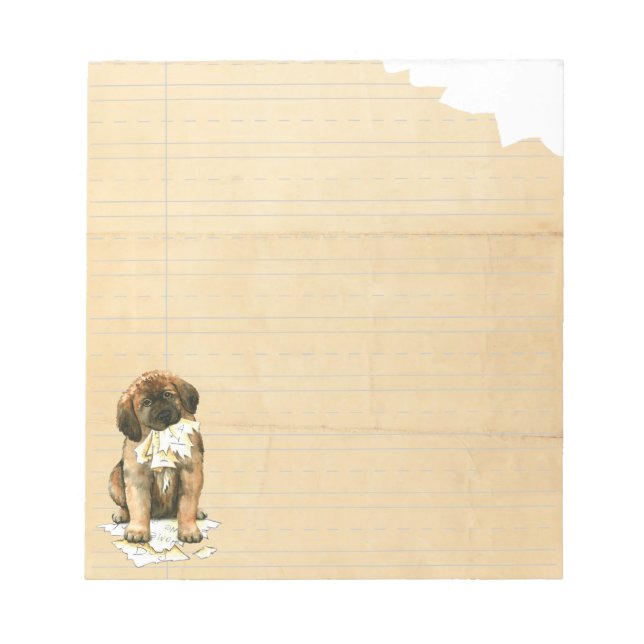 Bloc De Notas Mi Leonberger Ate Mi Casa (Frente)