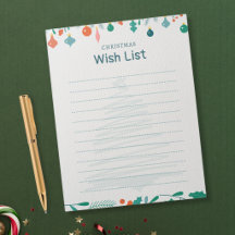 Mi lista de deseos - Navidad moderna