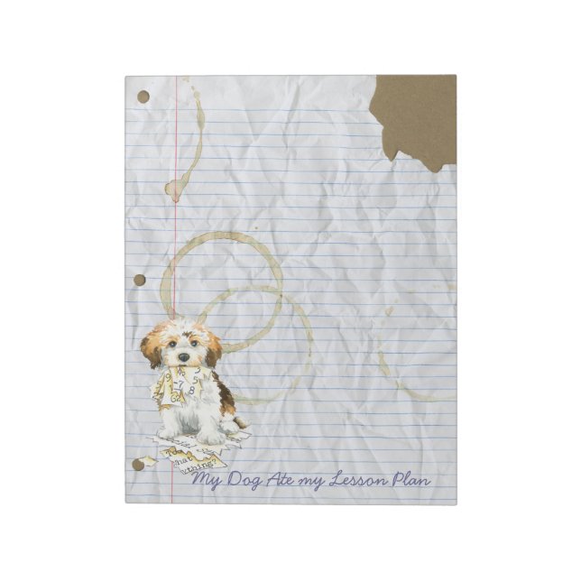 Bloc De Notas Mi plan de clases de hayanés (Lado Izquierdo)