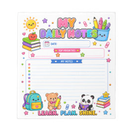 Bloc De Notas Mi Planificador Diario