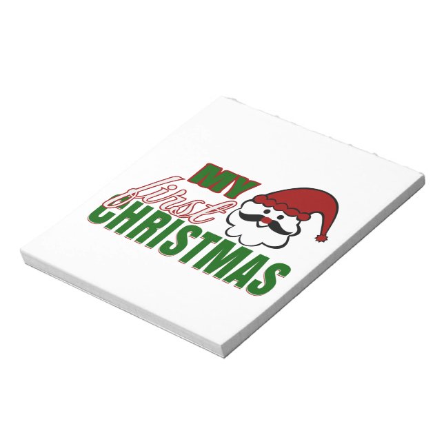 Bloc De Notas Mi primera Navidad (Lado Izquierdo)