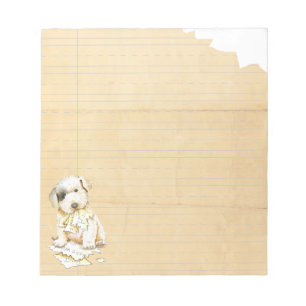 Bloc De Notas Mi Sealyham Terrier Se Comía Mi Casa