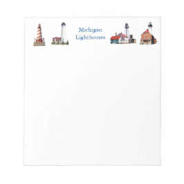 Bloc De Notas Michigan Lighthouse notepad