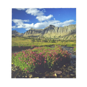 Bloc De Notas Mimulus de Logan Pass en Glacier National