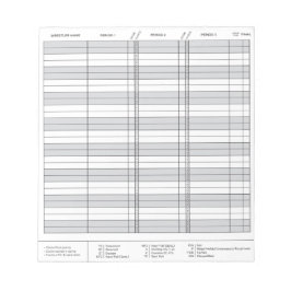 Bloc De Notas Mini almohadilla de puntuación de lucha libre