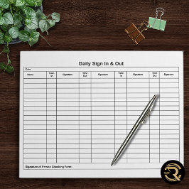 Bloc De Notas Minimal Sign In Sign Out Notepad