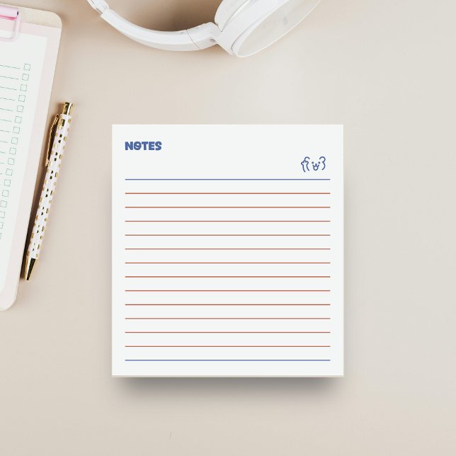 Bloc De Notas Minimalist cute bear note taking (Subido por el creador)