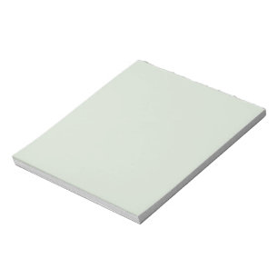 Bloc De Notas Minimalista color de sobriedad pálido claro verde