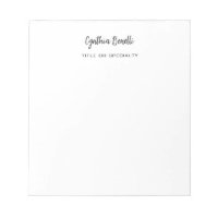 Minimalista Profesional Moderno Manuscrito