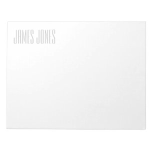 Bloc De Notas Minimalista y moderno profesional