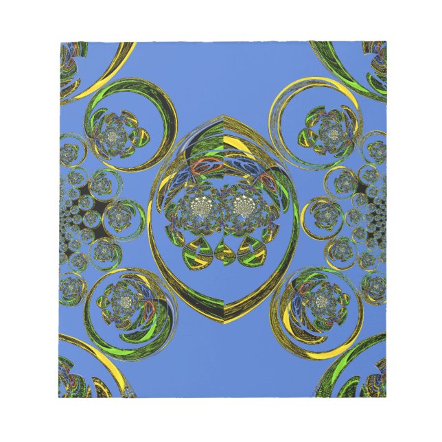 Bloc De Notas Mira mis curvas azules (Frente)