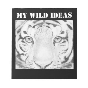 Bloc De Notas Mis ideas salvajes - ojos de tigre