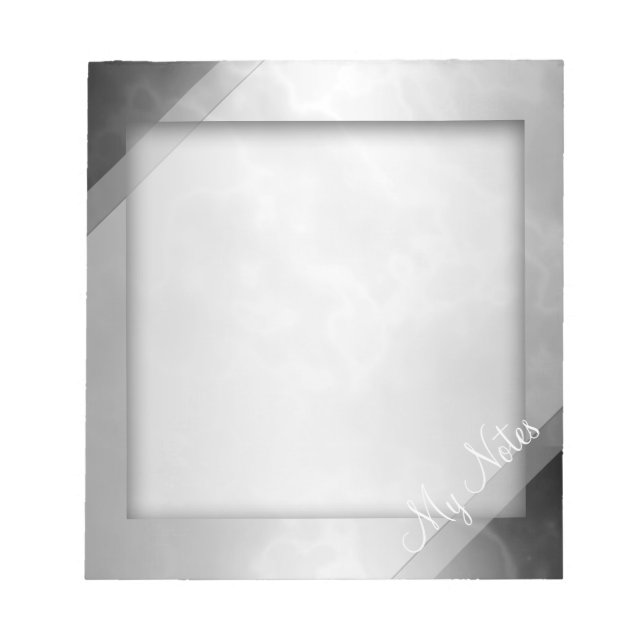 Bloc De Notas Mis notas sobre carbón negro (Frente)