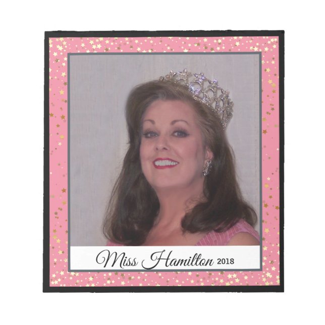 Bloc De Notas Miss America USA Rodeo Autograph Pad-Stardust (Frente)