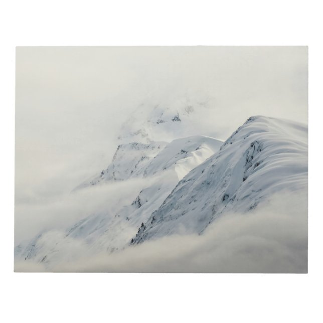 Bloc De Notas Misteriosos picos de Chugach (Frente)