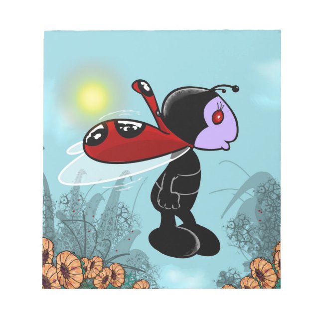Bloc De Notas Mizz Ladybug Notepad (Frente)