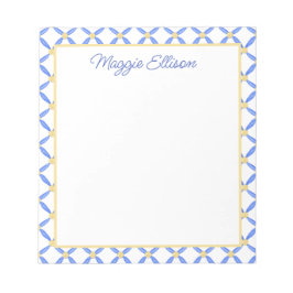 Bloc De Notas Moda acuática Chinoiserie