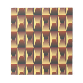 Bloc De Notas Moda elegante del patrón- Geométrica moderna elega