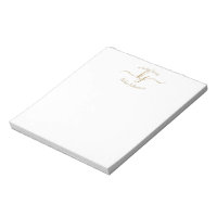 Moda Girly Gold White 2 Monograma inicial