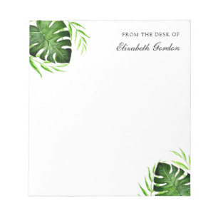 Bloc De Notas Moda personalizada de escritura de selva tropicale