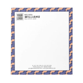 Bloc De Notas Modern Geometric Interlocking Pattern 