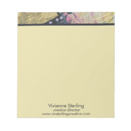 Bloc De Notas Moderno Profesional Elegante Medios Minimalistas M