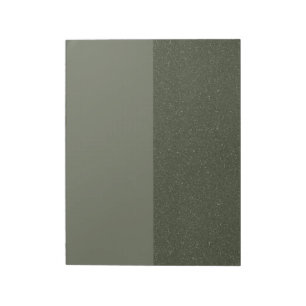 Bloc de Notas Moderno Verde Musgo – Diseño Vertica