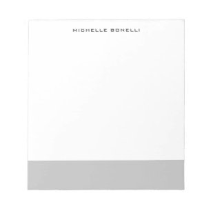 Bloc De Notas Moderno y Minimalista profesional