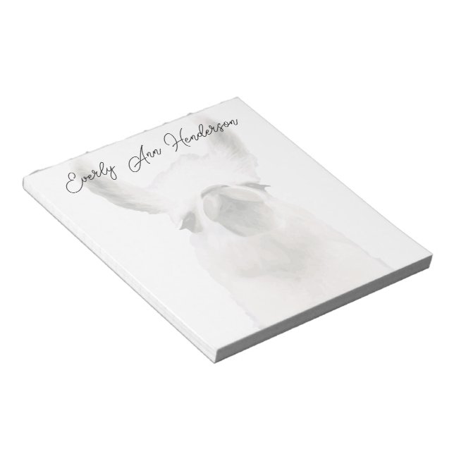 Bloc De Notas Moma Llama (Lado Derecho)