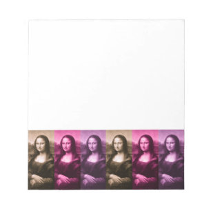 Bloc De Notas Mona Lisa Purple Pink Chocolate