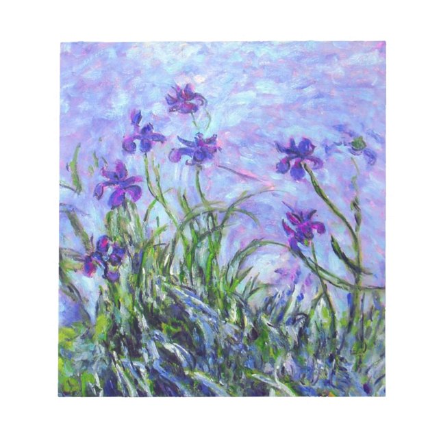 Bloc De Notas Monet Lilac Irises (Frente)
