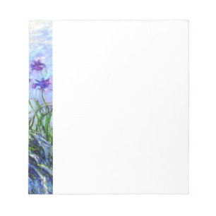 Bloc De Notas Monet Lilac Irises