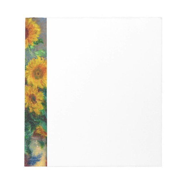 Bloc De Notas Monet Sunflowers (Frente)