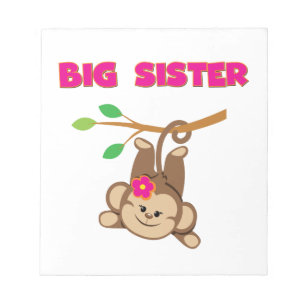 Bloc De Notas Monkey Big Sister