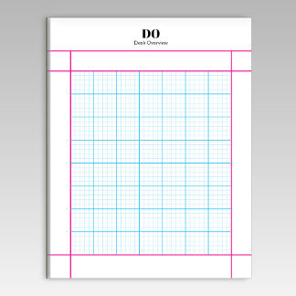 Bloc De Notas Monogram Name 5x5 Engineering Paper Notepad