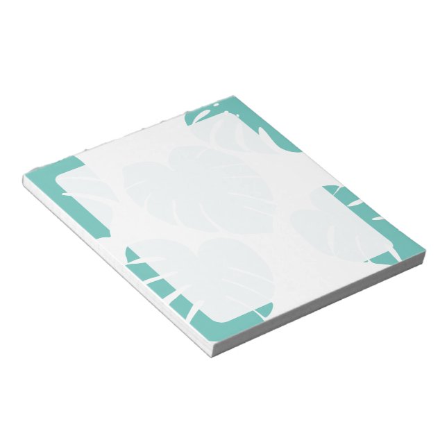 Bloc De Notas Monstera Leaf Botanical Plant Lover (Lado Derecho)