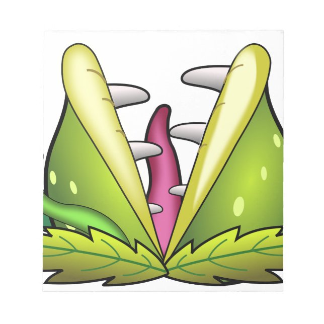 Bloc De Notas monstruo de la trampa de venus (Frente)